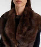 Prada Shearling vest