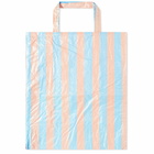 HAY Candy Stripe XL Shopper in Blue/Orange