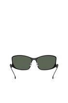 Diesel Rectangle sunglasses - Sunglasses - Unisex - Green