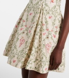 Agua by Agua Bendita Agua floral cotton minidress