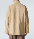 The Row Vilmo suede jacket