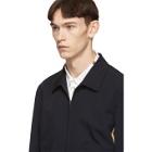 Valentino Navy Wool Track Jacket
