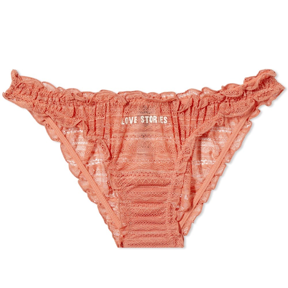 LOVE STORIES Lola ruffled lace briefs