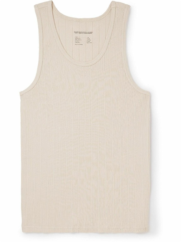 Photo: mfpen - Two-Pack Ribbed Cotton Tank Tops - Neutrals