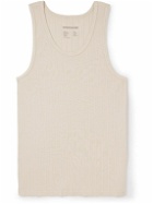 mfpen - Two-Pack Ribbed Cotton Tank Tops - Neutrals