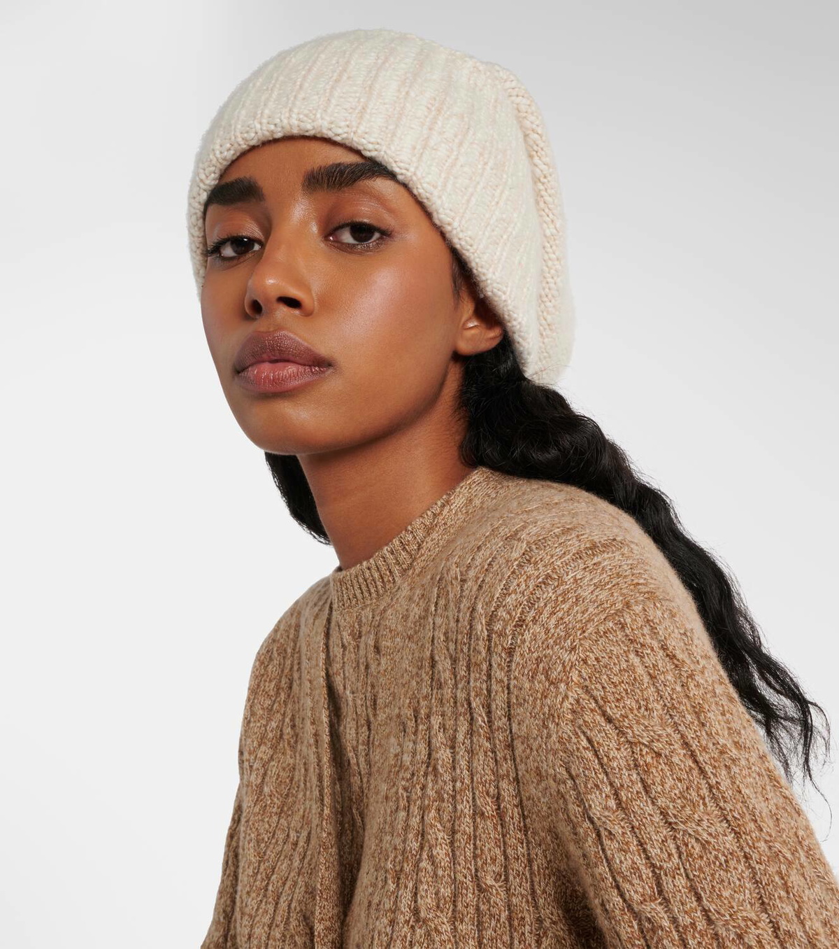 Loro Piana Cocooning cashmere beanie