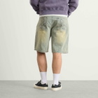 Butter Goods Men's Scorpion Stitch Denim Shorts in Tinted Light Blue