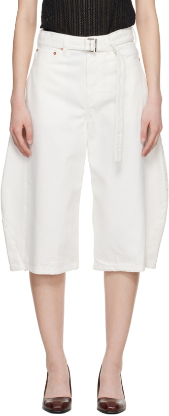 Photo: sacai Off-White Denim Jeans