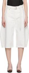 sacai Off-White Denim Jeans