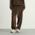 Needles Women's Side Line Sweat Pant in Brown