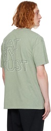 OVER OVER Green 'Eat My Dust' T-Shirt