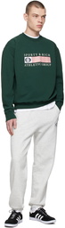 Sporty & Rich Green Athletic Group Flag Sweatshirt