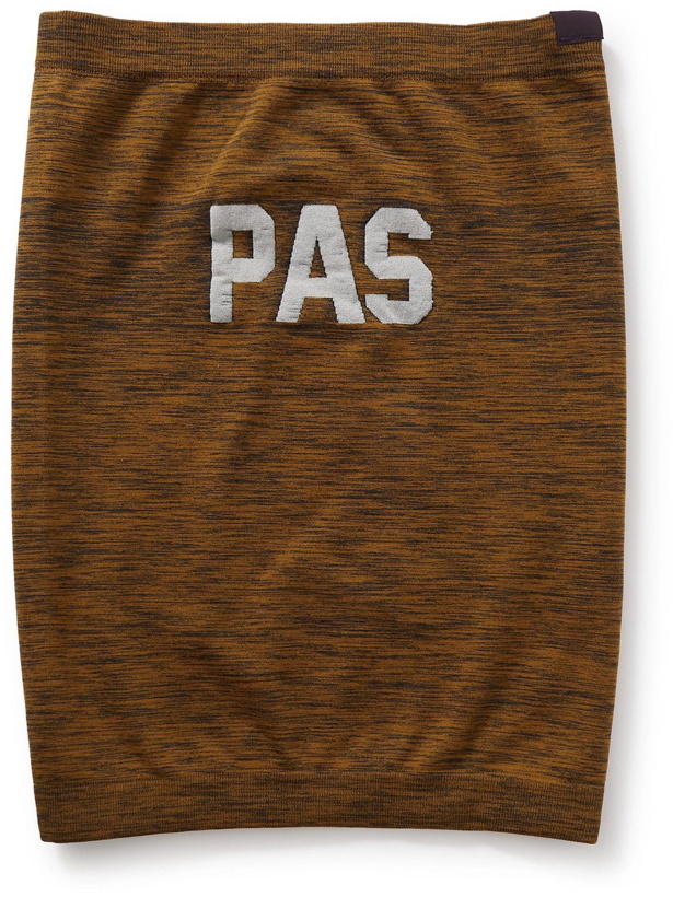 Photo: Pas Normal Studios - TKO Logo-Print Stretch-Jersey Neck Warmer