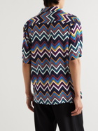 Missoni - Convertible-Collar Printed Woven Shirt - Multi