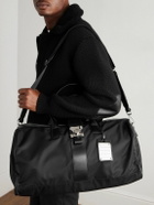 FPM Milano - Butterfly Leather-Trimmed Nylon Duffle Bag