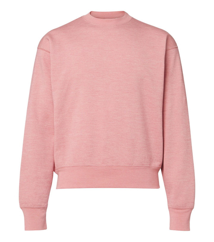 Photo: Auralee Cotton, wool, and silk sweatshirt