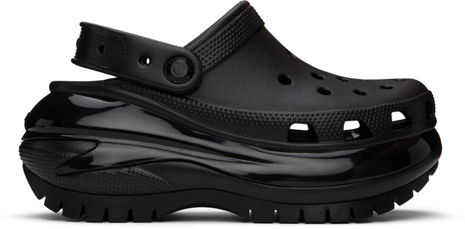 Crocs Black Mega Crush Clogs Crocs