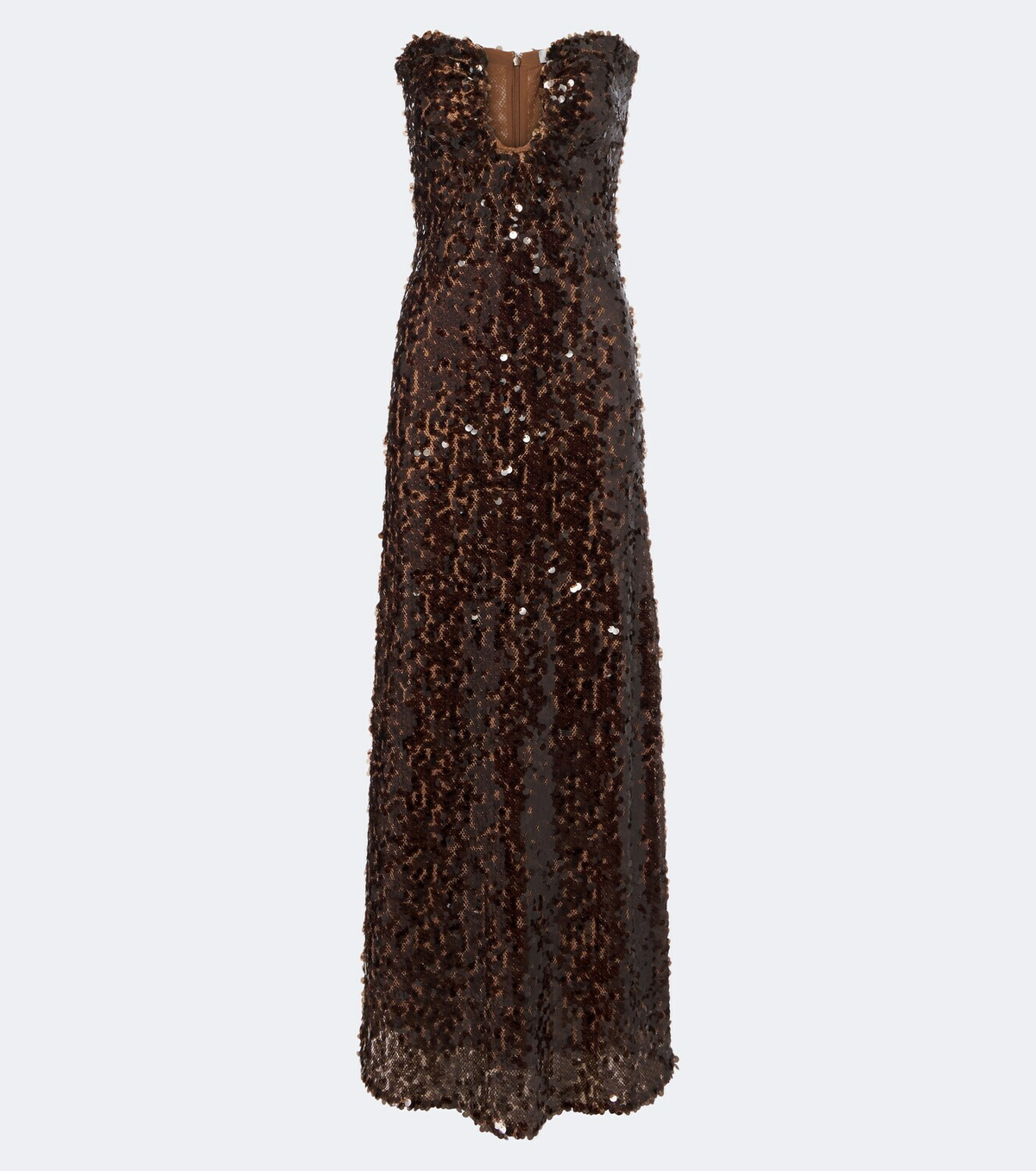 Christopher Esber Opaline sequined bustier gown