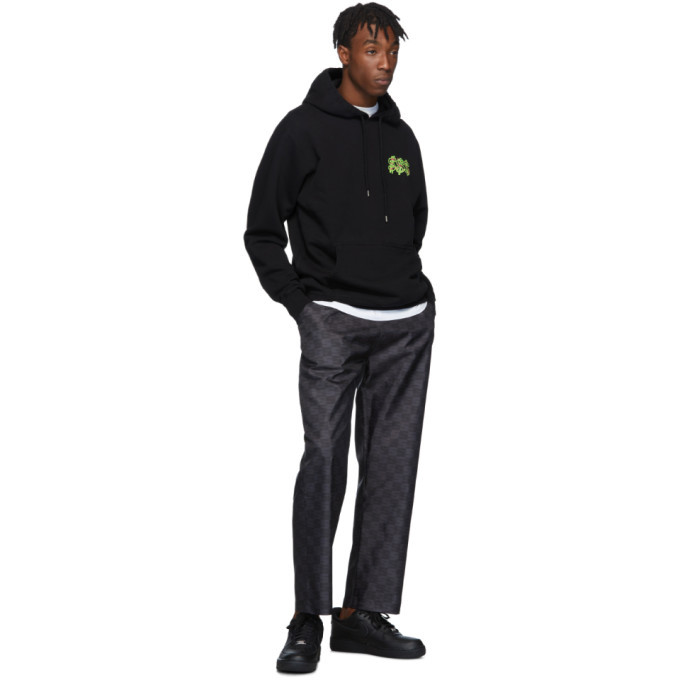 SSS World Corp Black Fire Dollar Hoodie