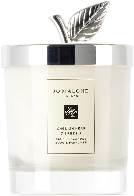 Photo: Jo Malone London Limited Edition English Pear & Freesia Decorated Home Candle, 200 g