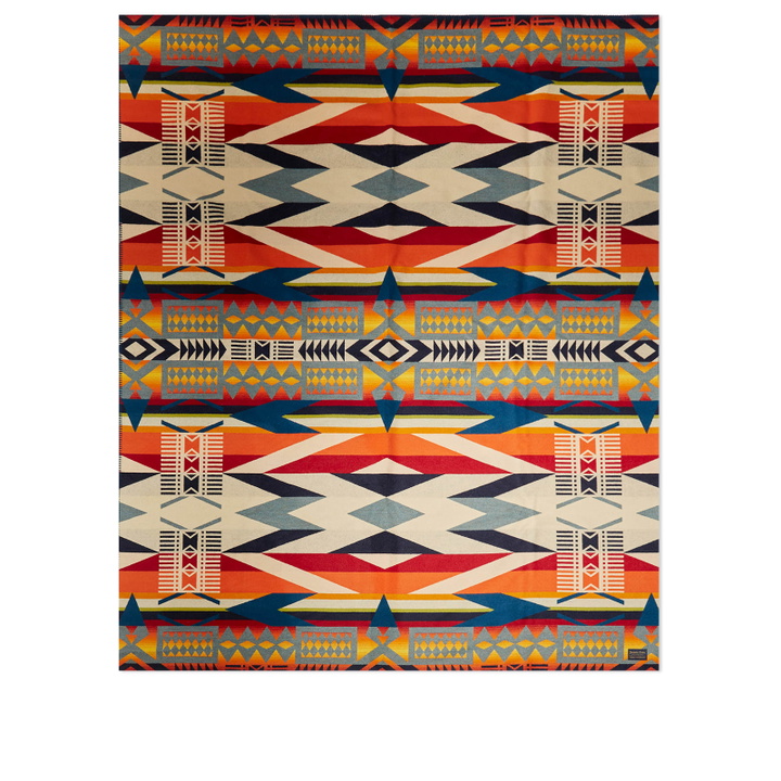 Photo: Pendleton Jacquard Blanket in Fire Legend 