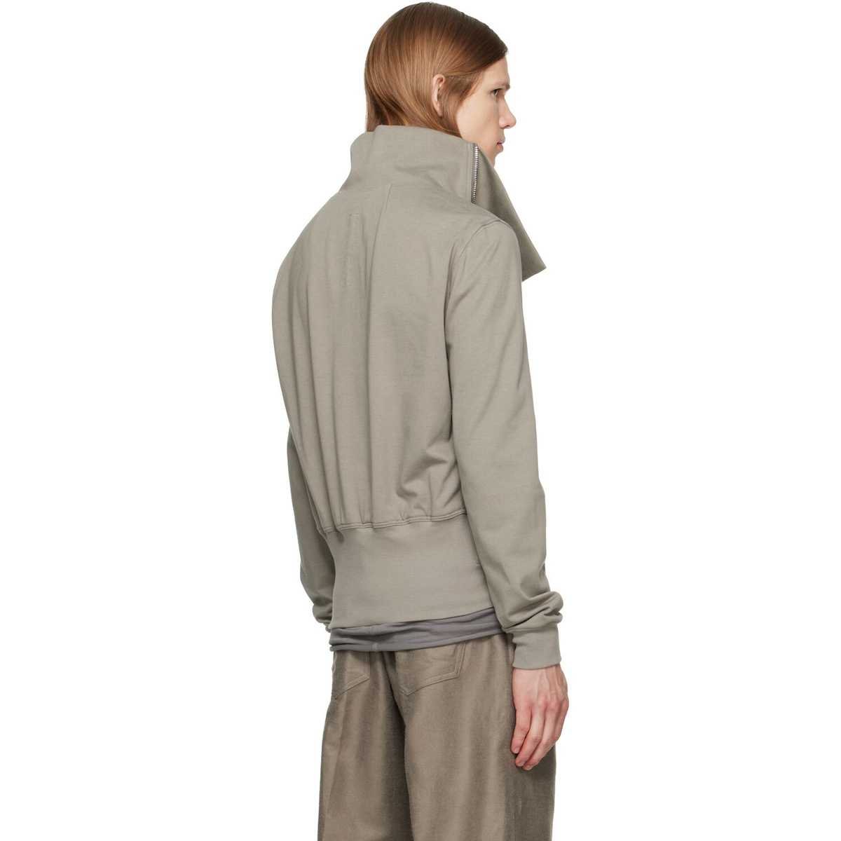 Rick Owens Gray Tower Bauhaus Jogger Jacket