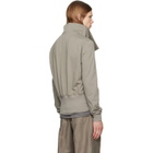 Rick Owens Gray Tower Bauhaus Jogger Jacket