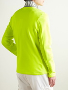 Bogner - Xilas Logo-Appliquéd Stretch-Jersey Zip-Up Mid-Layer - Yellow