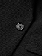 The Row - Velasco Double-Breasted Twill Coat - Black