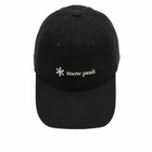 Snow Peak Men's Logo Cap in Black