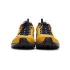 Salomon Yellow and Navy XA-Pro Fusion Advanced Sneakers