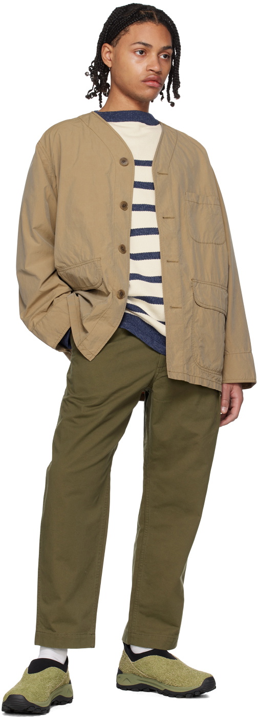 Pilgrim Surf + Supply Khaki Tommaso Trousers