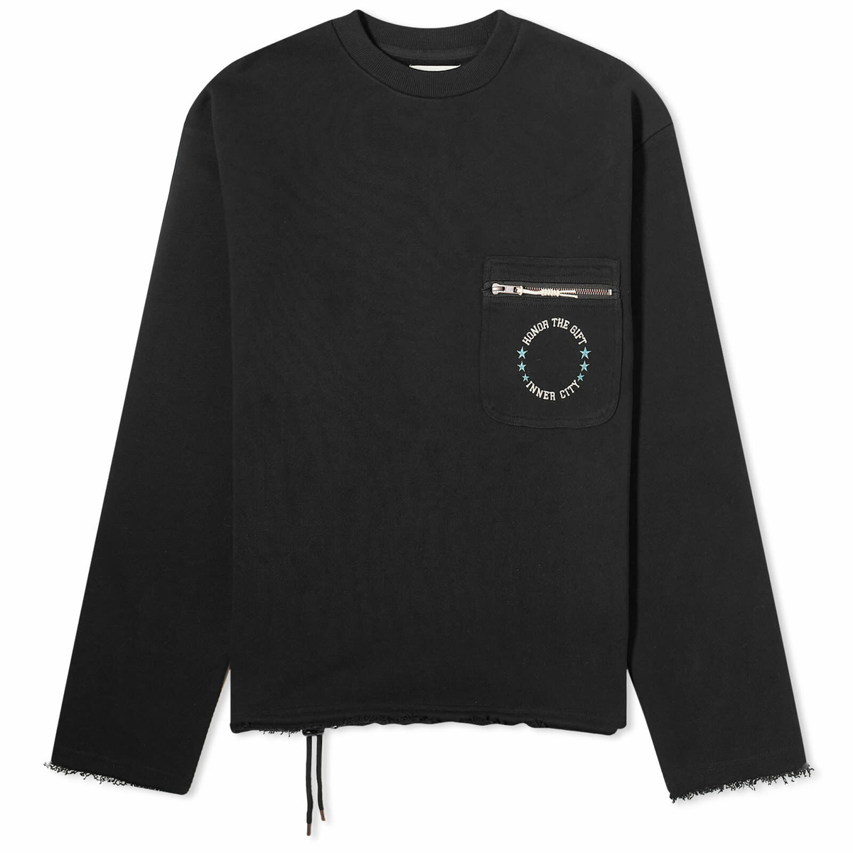 Honor the Gift Men's Pocket Crew Sweater in Black