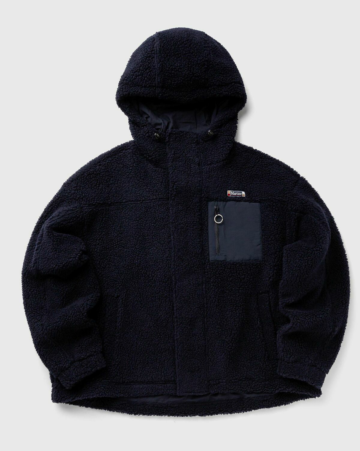 MARTINE ROSE Hooded 17 Fleece Jacket MARTINE ROSE Hooded 17 Fleece