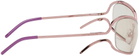 A BETTER FEELING SSENSE Exclusive Pink Numa Sunglasses