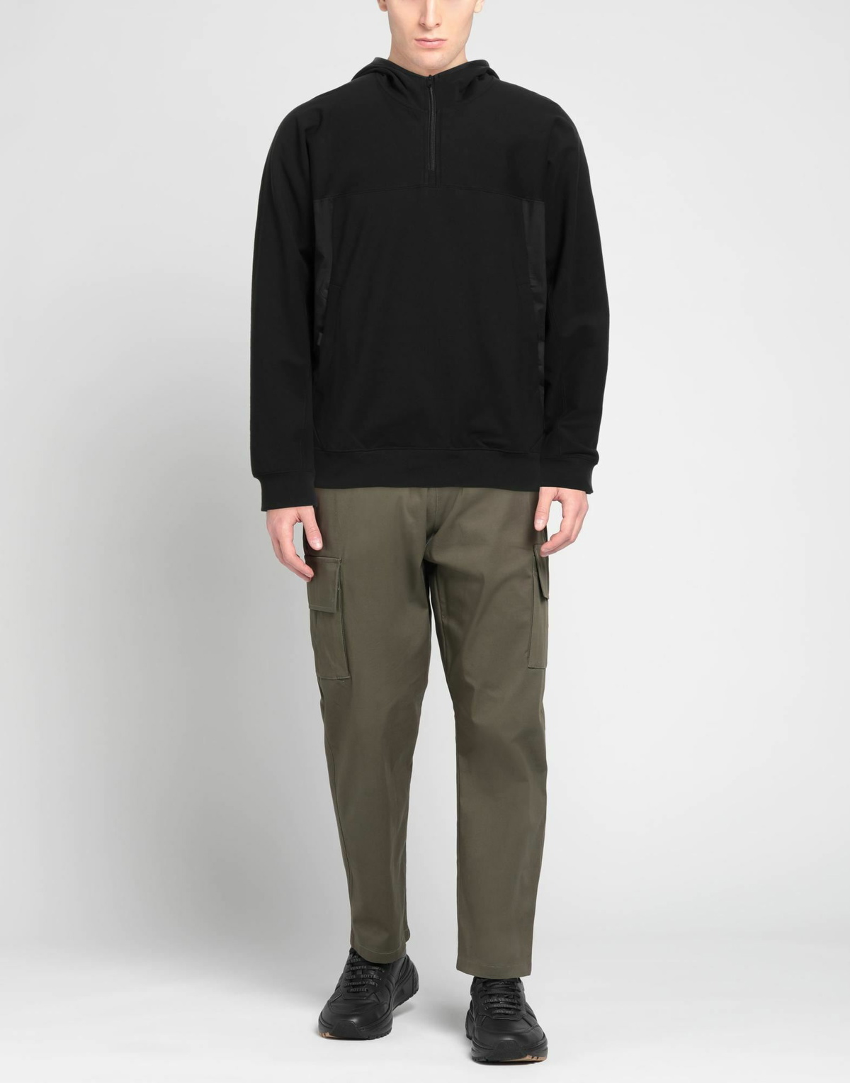 Y-3 Mens Sweatshirt in Black