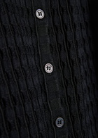 Simkhai Mabel Textured Cut-out Knit top Black