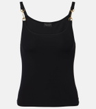 Gucci Horsebit crêpe jersey tank top