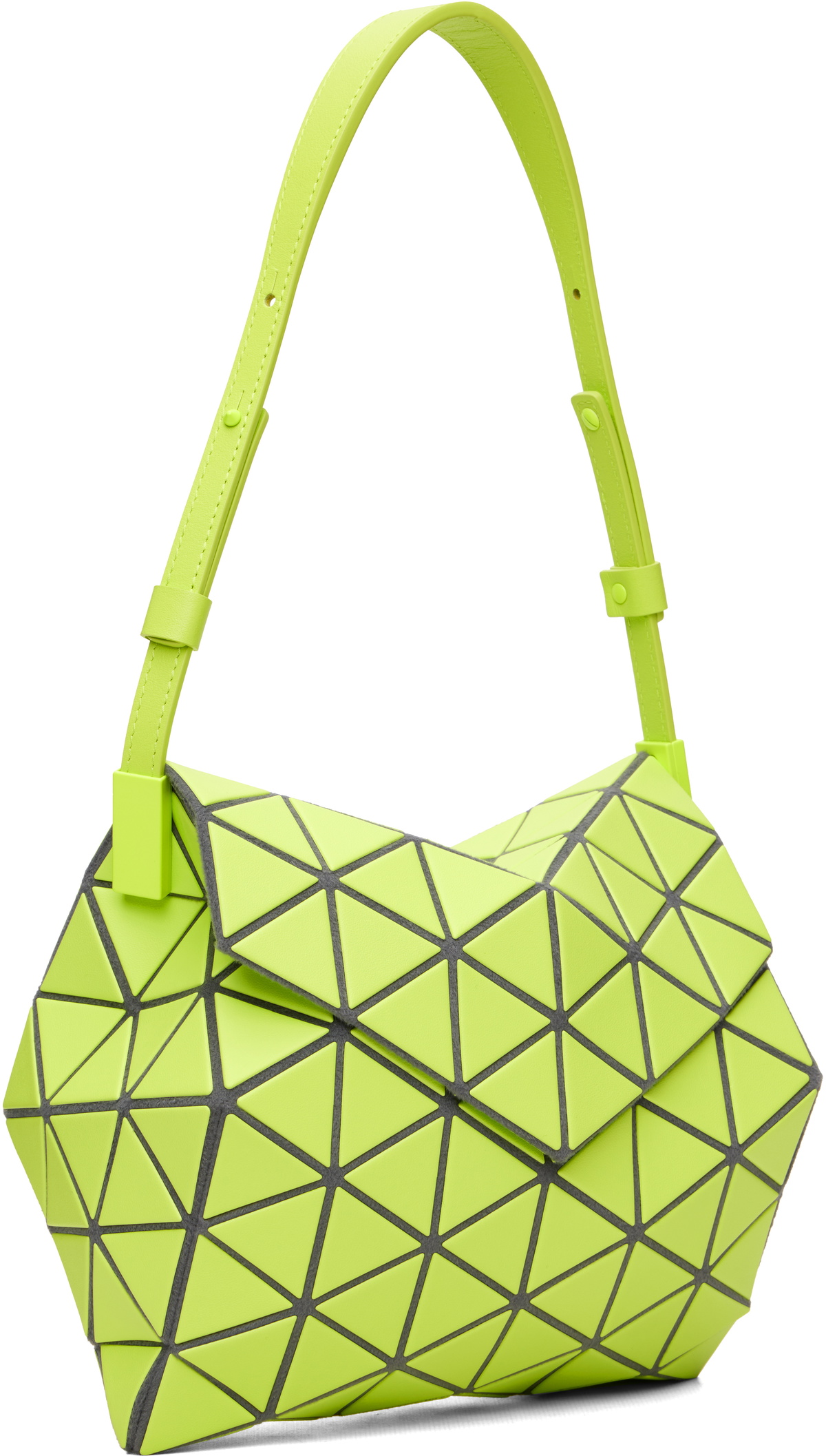 BAO BAO ISSEY MIYAKE Yellow Torso Bag