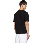 Kenzo Black Blanket Stitch Tiger T-Shirt