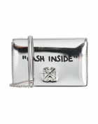 Off-white Womens Cross-body bag in Silver