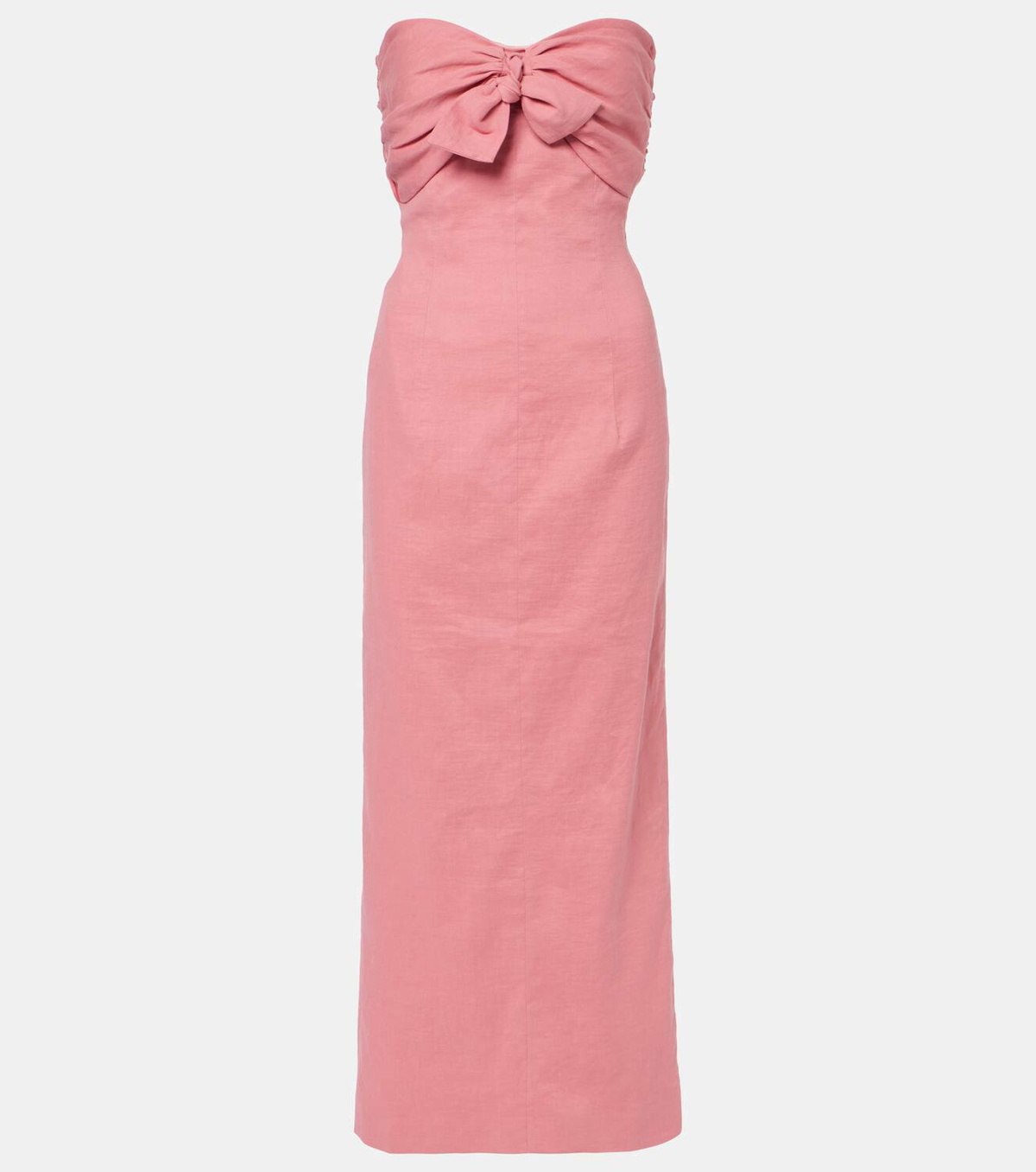Tove Rahel linen and cotton-blend maxi dress