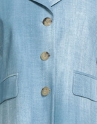 Ermanno Scervino Womens Blazer Slate in Blue
