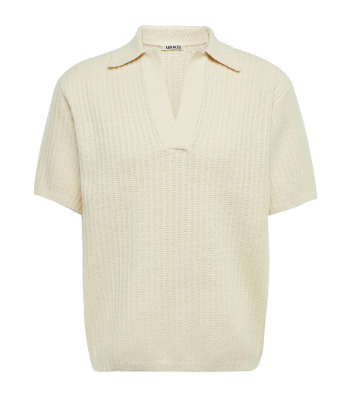 Photo: Auralee - Ribbed-knit cotton and wool top