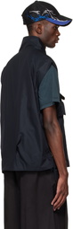 FFFPOSTALSERVICE Black Darted Kalf Vest
