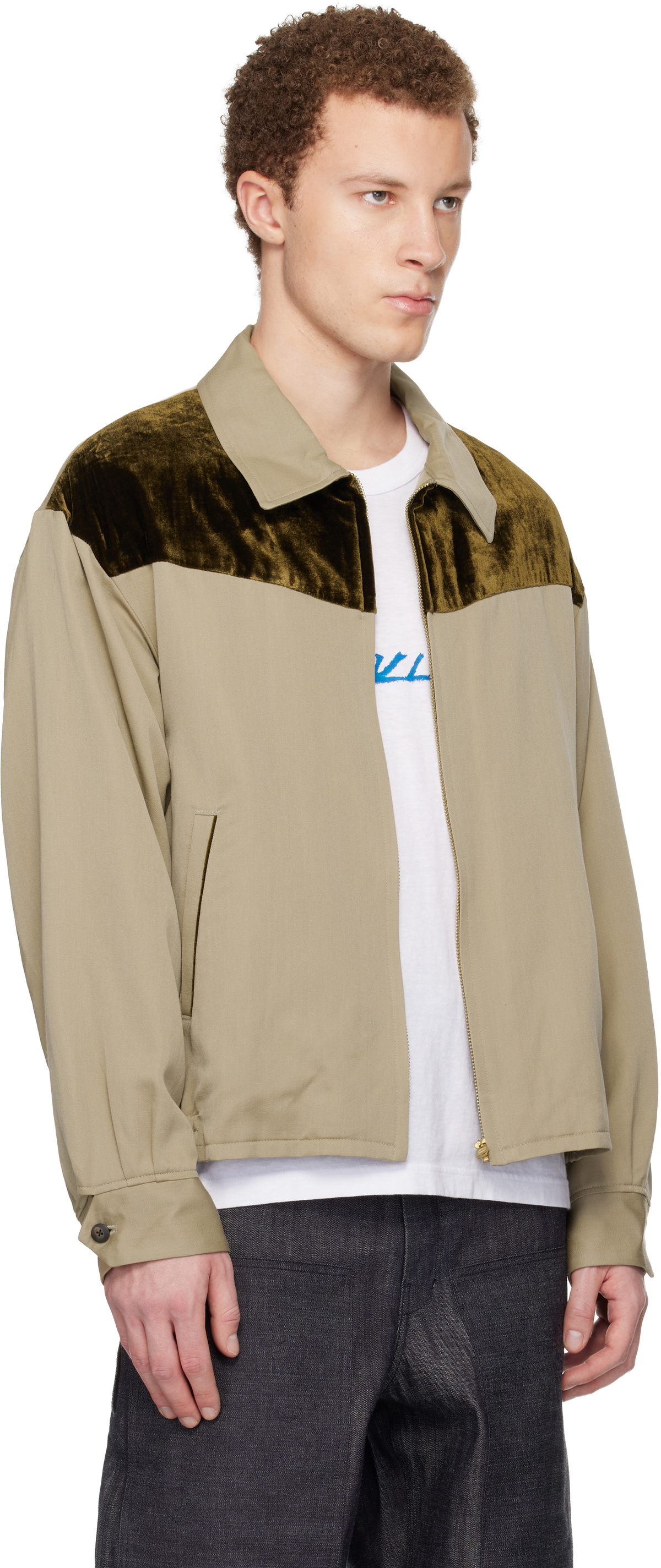 visvim Beige Mayfield Swing Jacket Visvim