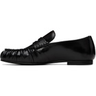 Alohas Black Aven Leather Loafers