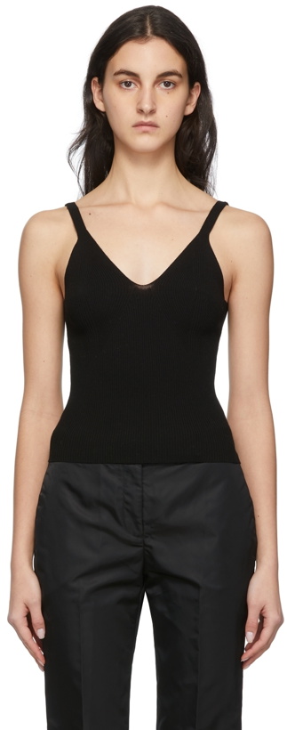 Photo: REMAIN Birger Christensen Black Gunilla Knit Top