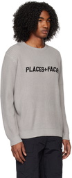 PLACES+FACES Gray Heavy Sweater