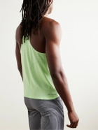 Nike Running - AeroSwift Slim-Fit Perforated Dri-FIT ADV Tank Top - Green